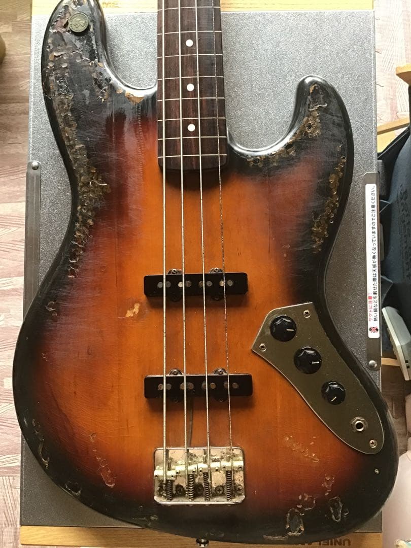 Fender japan Jazz Bass フレットレスネックのみ