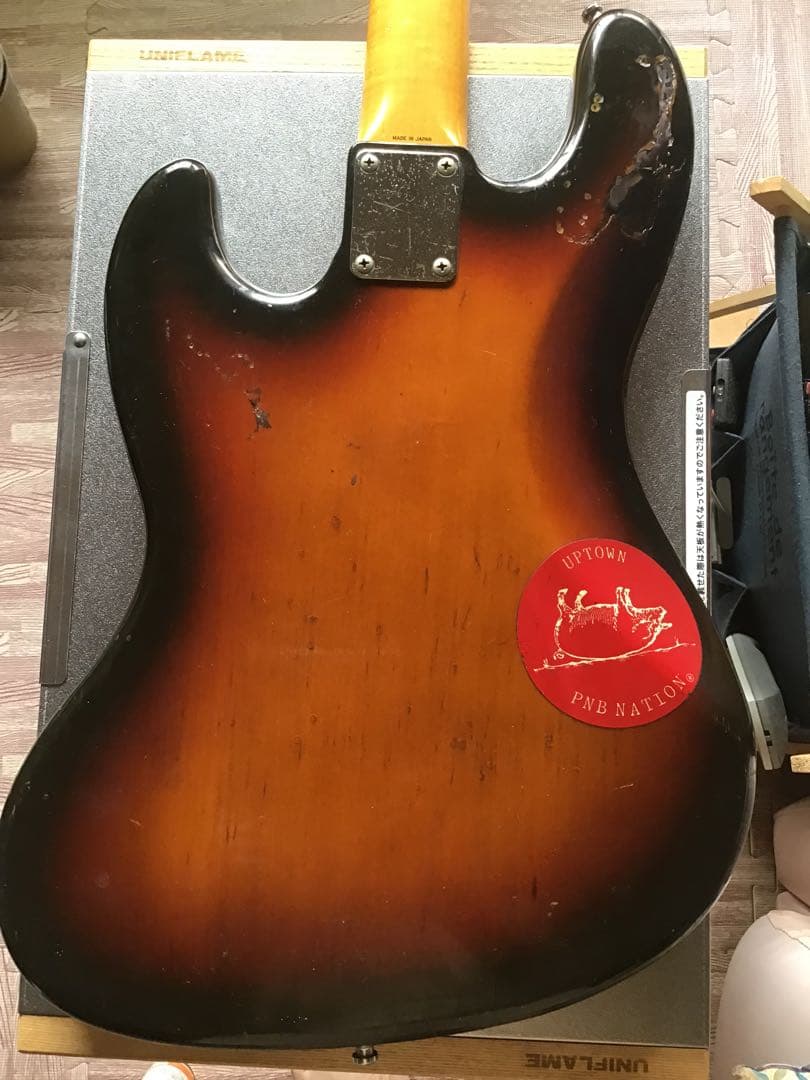 Fender japan Jazz Bass フレットレスネックのみ
