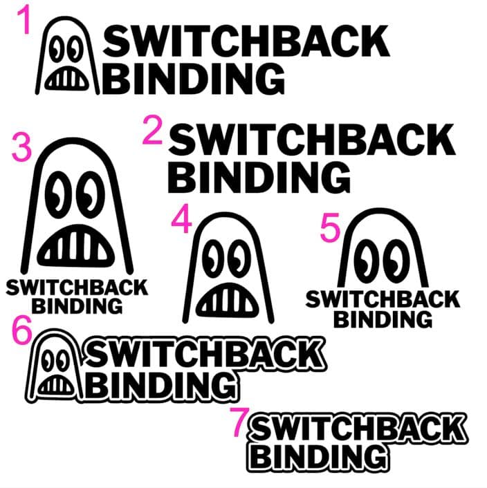SwitchBack スイッチバック ステッカー SwitchBack スイッチバック