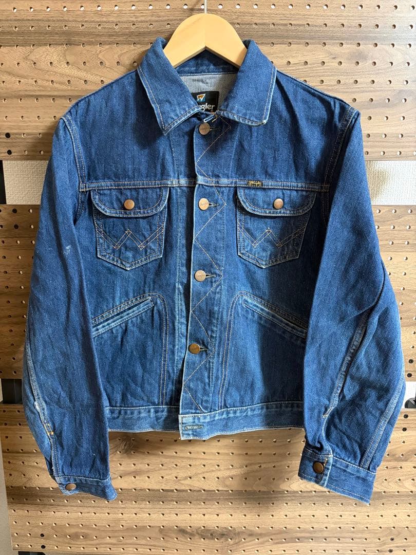 Wrangler デニムジャケット70-80sヴィンテージ - メルカリ