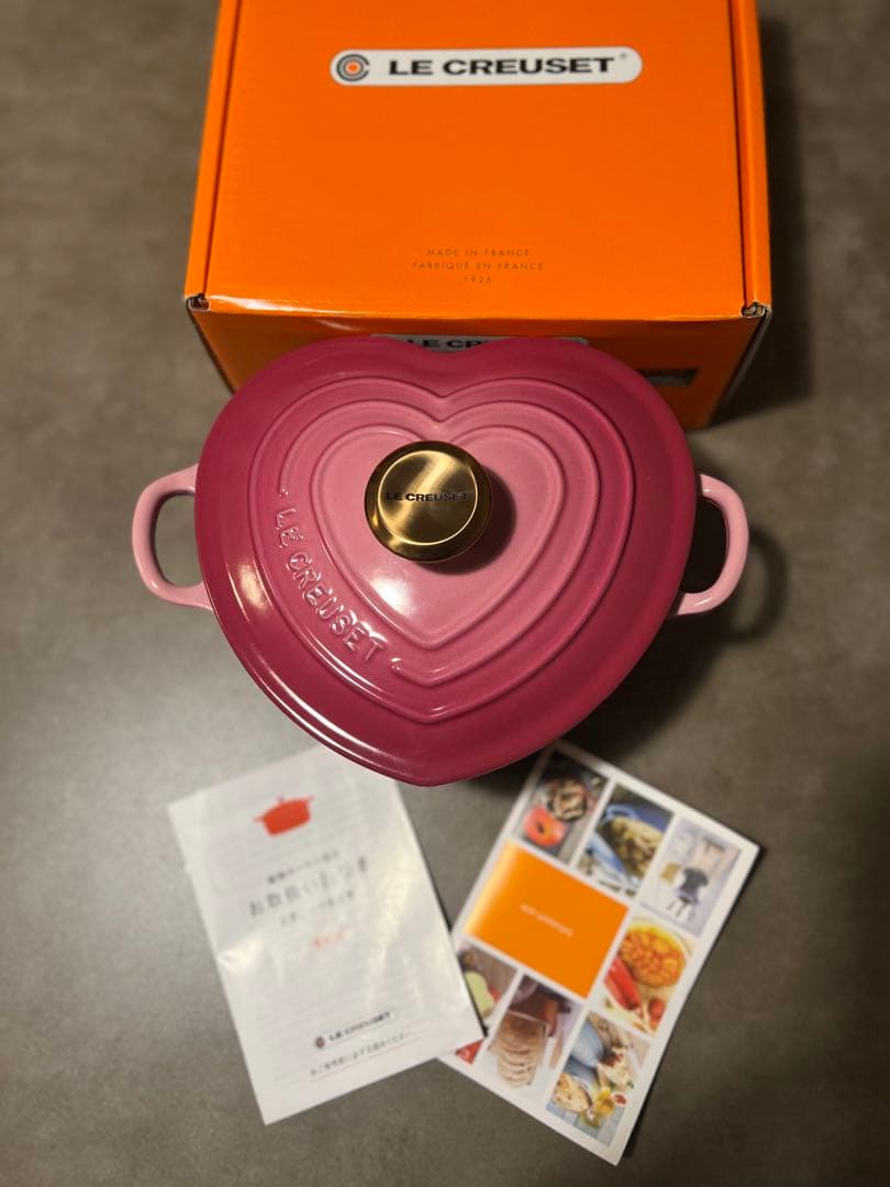 新品 限定色 ル・クルーゼ ココットダムール ベリー 20cm - メルカリ