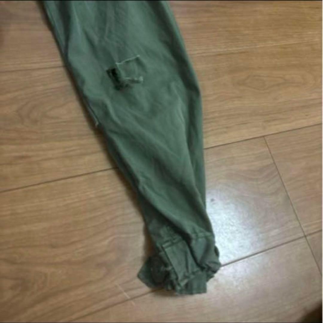 70s 米軍　実物　M65フィッシュテールパーカー　X−SMALL 破れあり