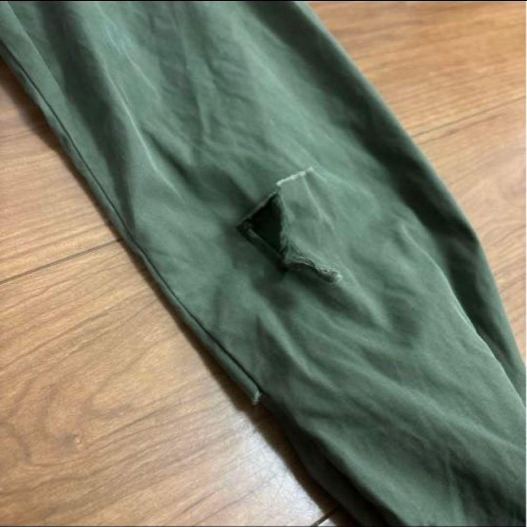 70s 米軍　実物　M65フィッシュテールパーカー　X−SMALL 破れあり