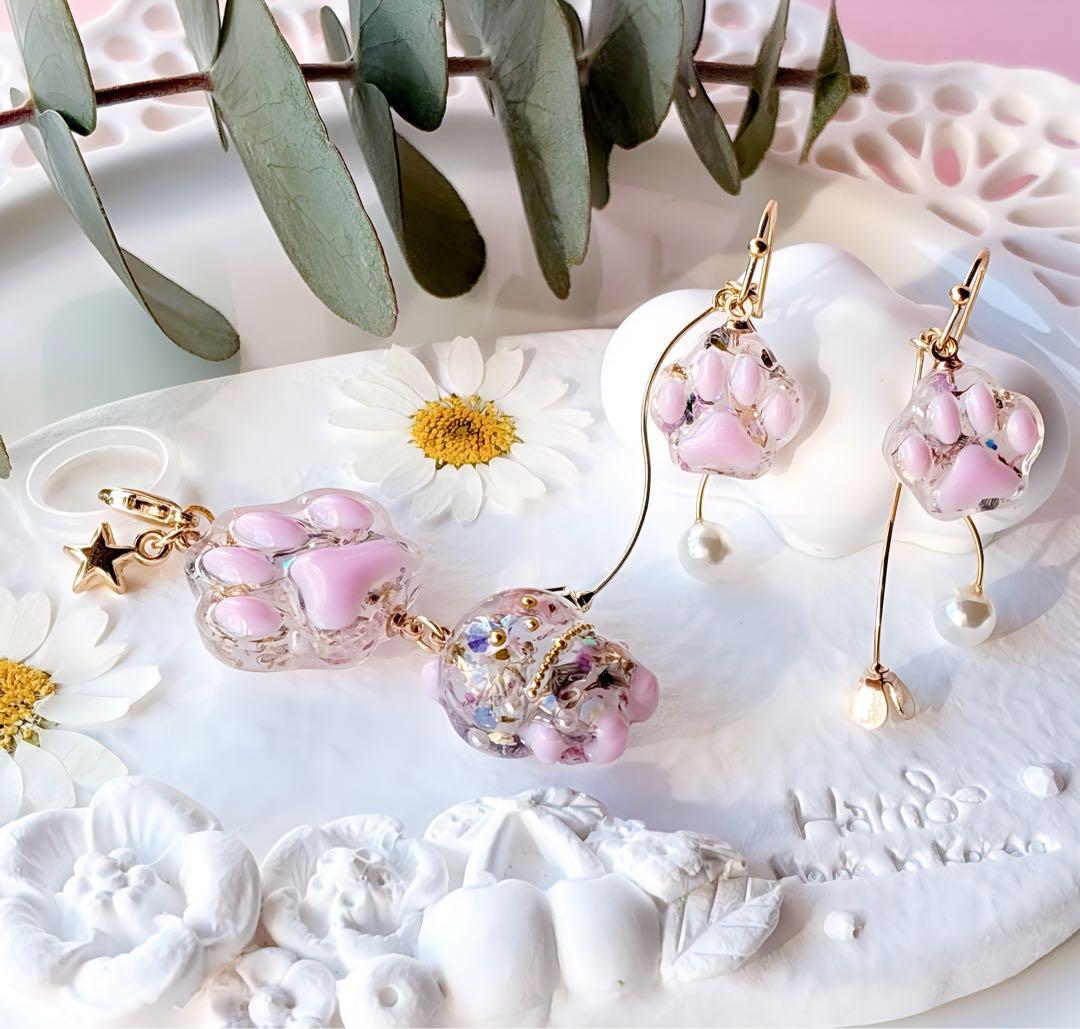 kikiさま専用レジンキーホルダー うさぎ、いぬ、ひつじ3点セットの通販