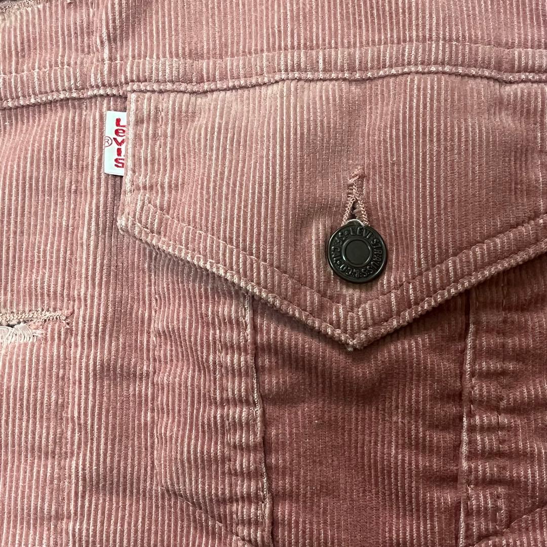 希少　Levi’s コーデュロイジャケット　サーモンピンク