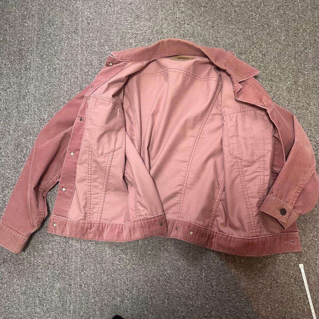 希少　Levi’s コーデュロイジャケット　サーモンピンク