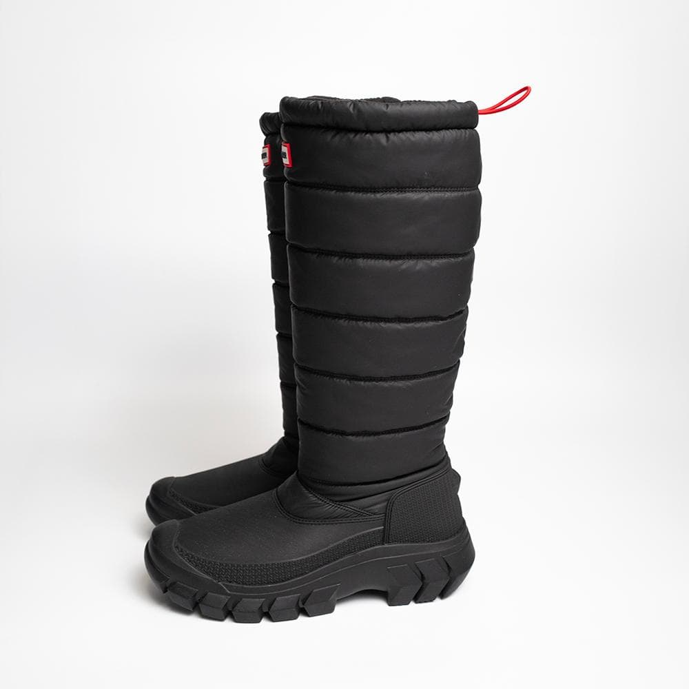 新品 HUNTER パファー トール スノー ブーツ UK5 レディース