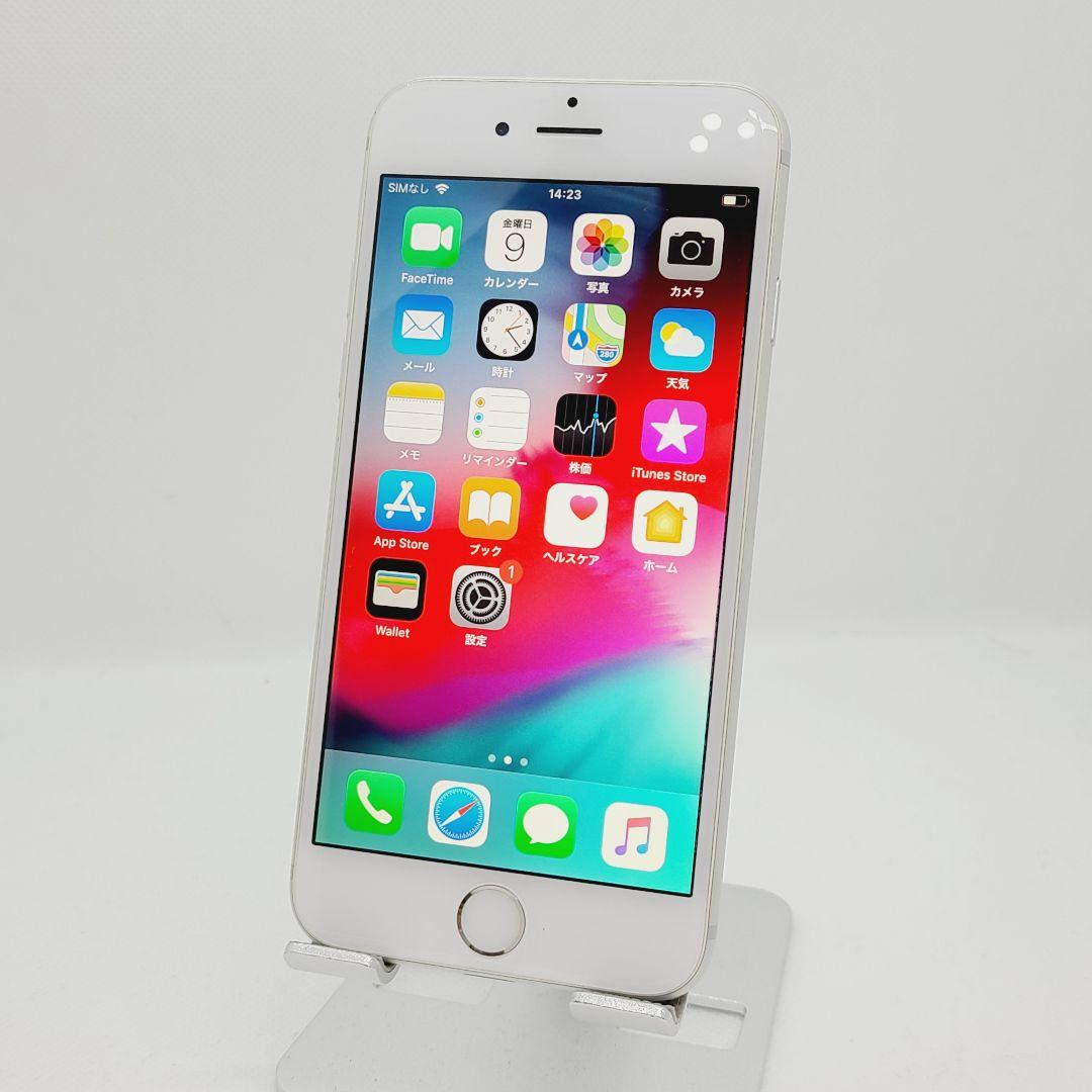 バッテリー91% Apple iPhone 6 シルバー 64GB Apple iPhone 6 plus