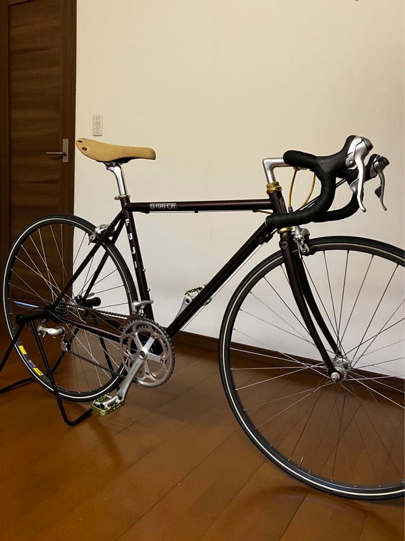 滋賀 引取限定 フジ ストラトスR クロモリ ロードバイク 滋賀 引取