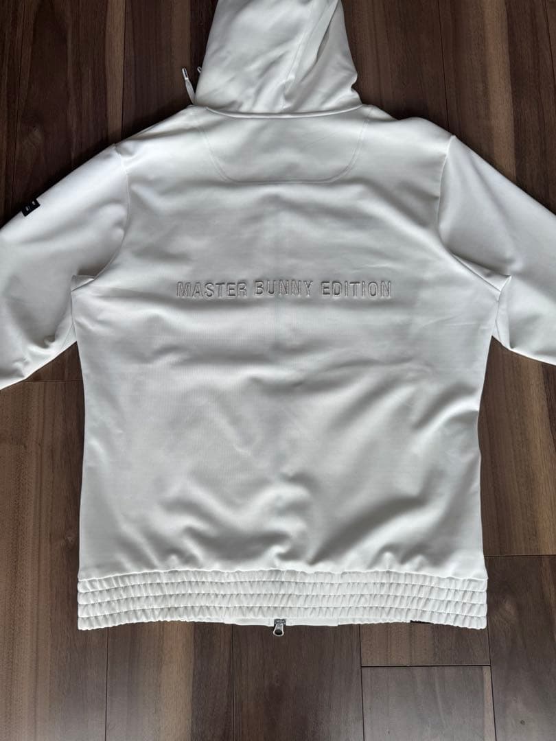 マスターバニー ジップアップパーリー 白 ホワイト 4 超美品