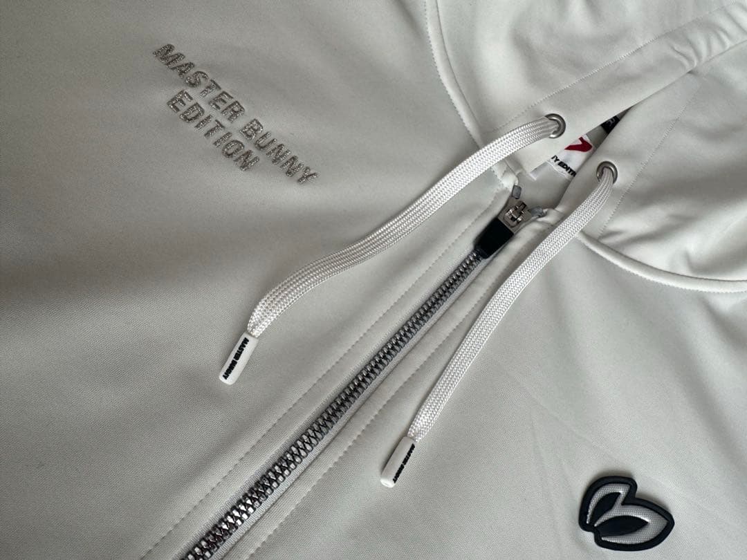 マスターバニー ジップアップパーリー 白 ホワイト 4 超美品
