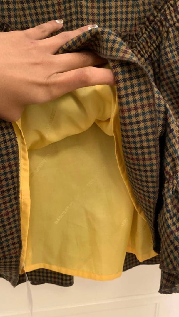 Curios tokyo ノースリーブチェックフリルワンピース - メルカリ