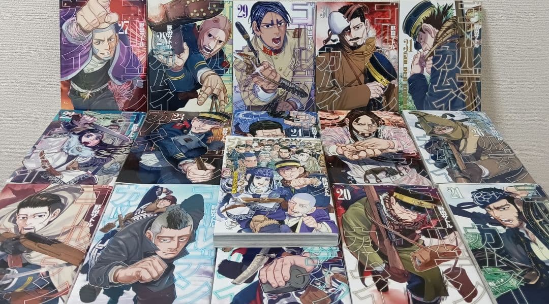 ゴールデンカムイ 　全巻　完結　ファンブック付き