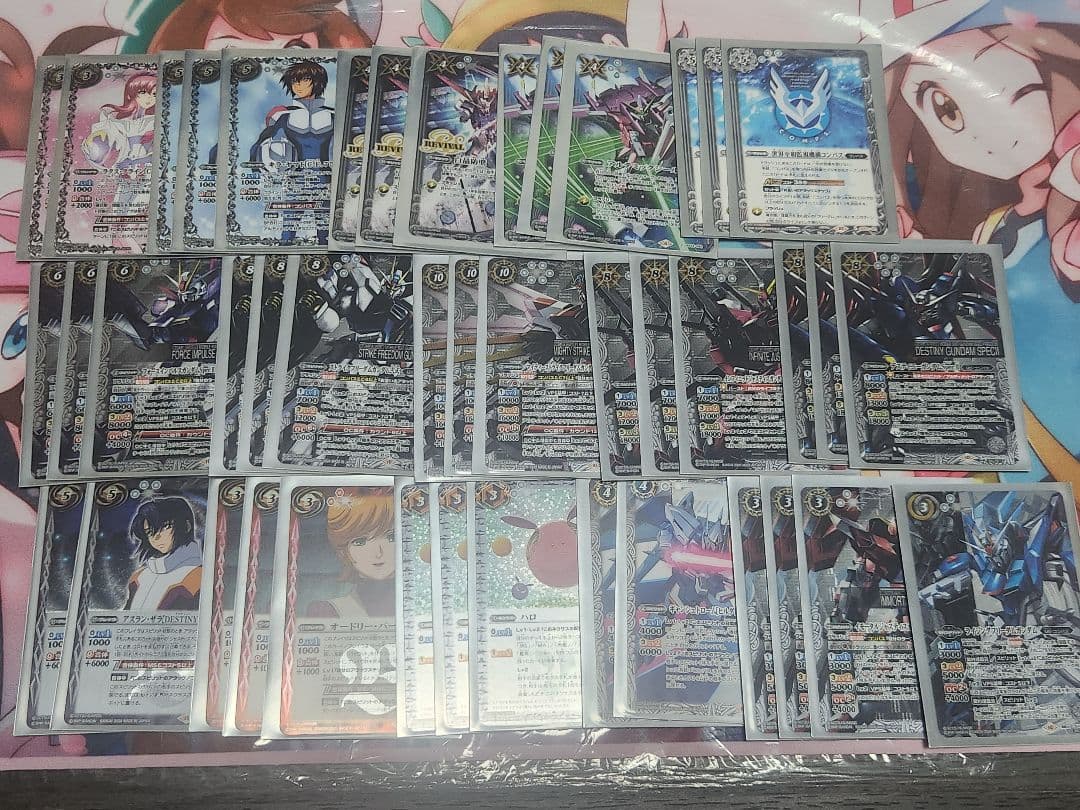 バトルスピリッツ デッキ ガンダムSEED コンパス 高レアリティ