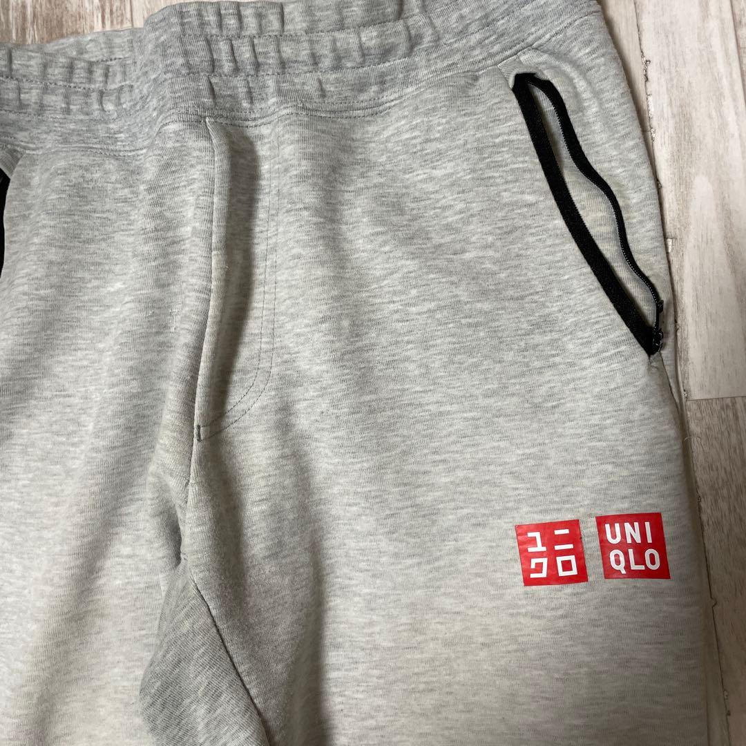 UNIQLO グレー ジョガーパンツ 錦織圭モデル 希少モデル テニスウェア