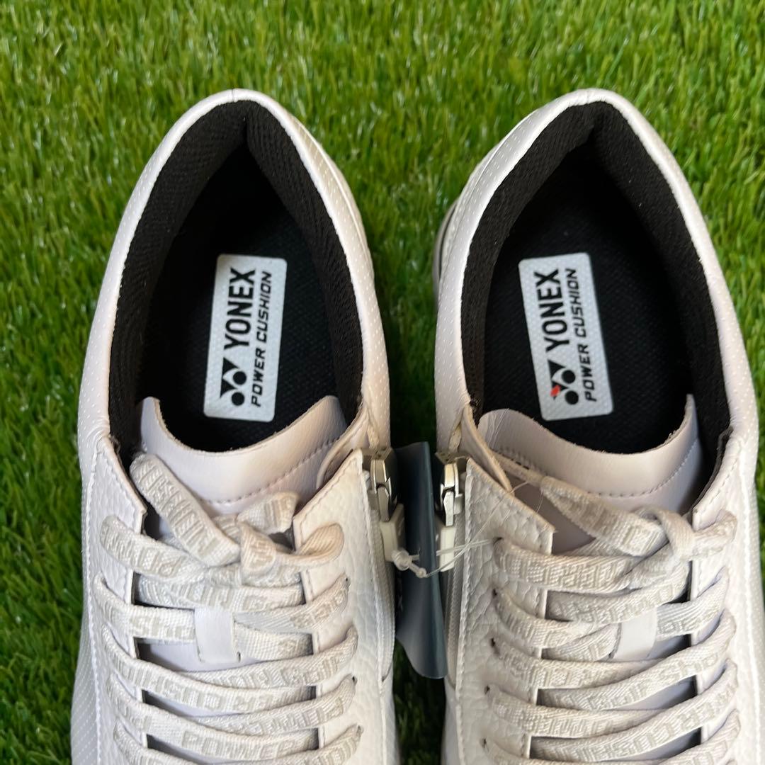 【新品】YONEX スパイクレス⭐︎パワークッションゴルフシューズ24㎝キラキラ付