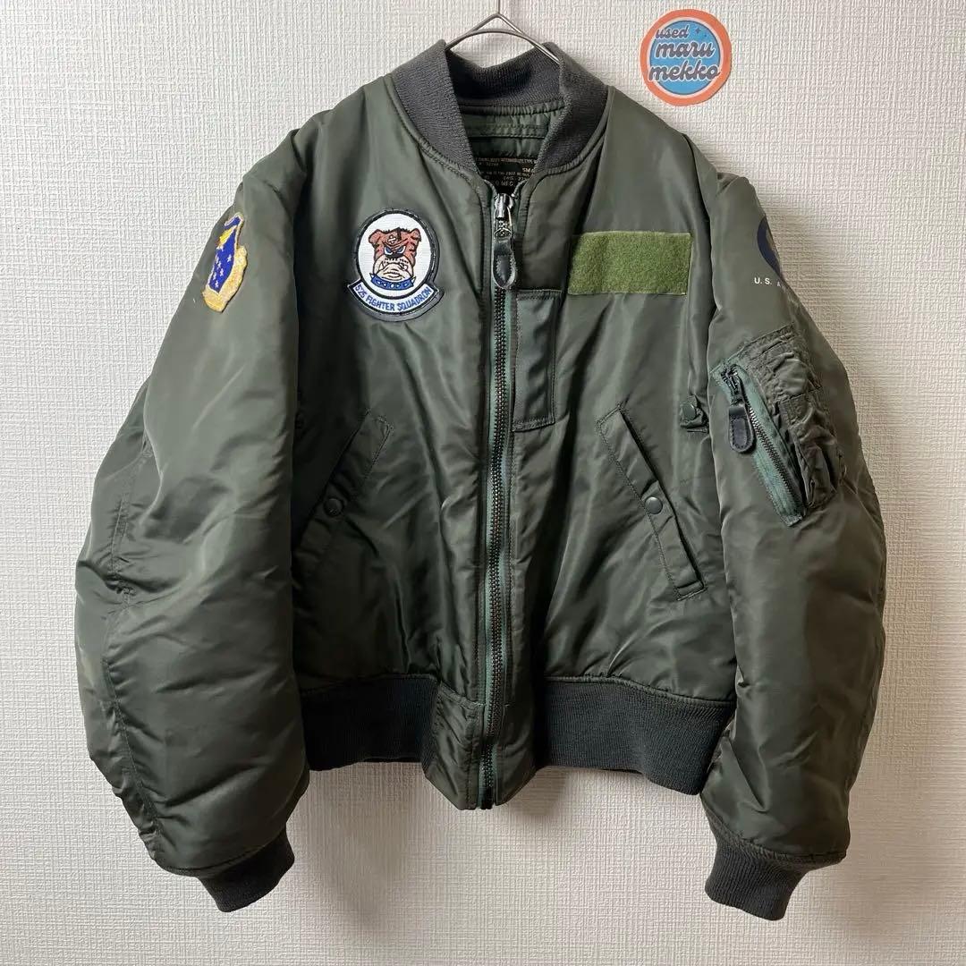 267 浜田雅功 レプリカ版 MA-1 CAMCO フライトジャケット 90s - メルカリ