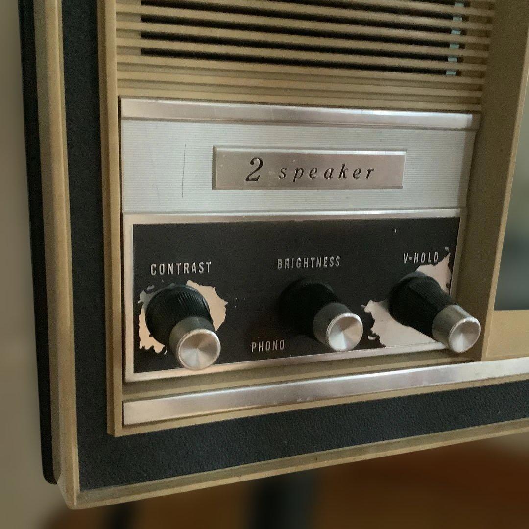 【専用】昭和レトロ　真空管　白黒テレビ