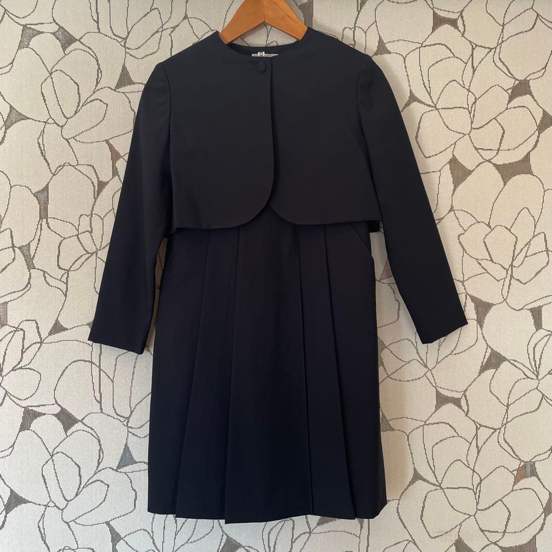 【美品】130 MIKIHOUSE アンサンブル ワンピース ジャケット 受験