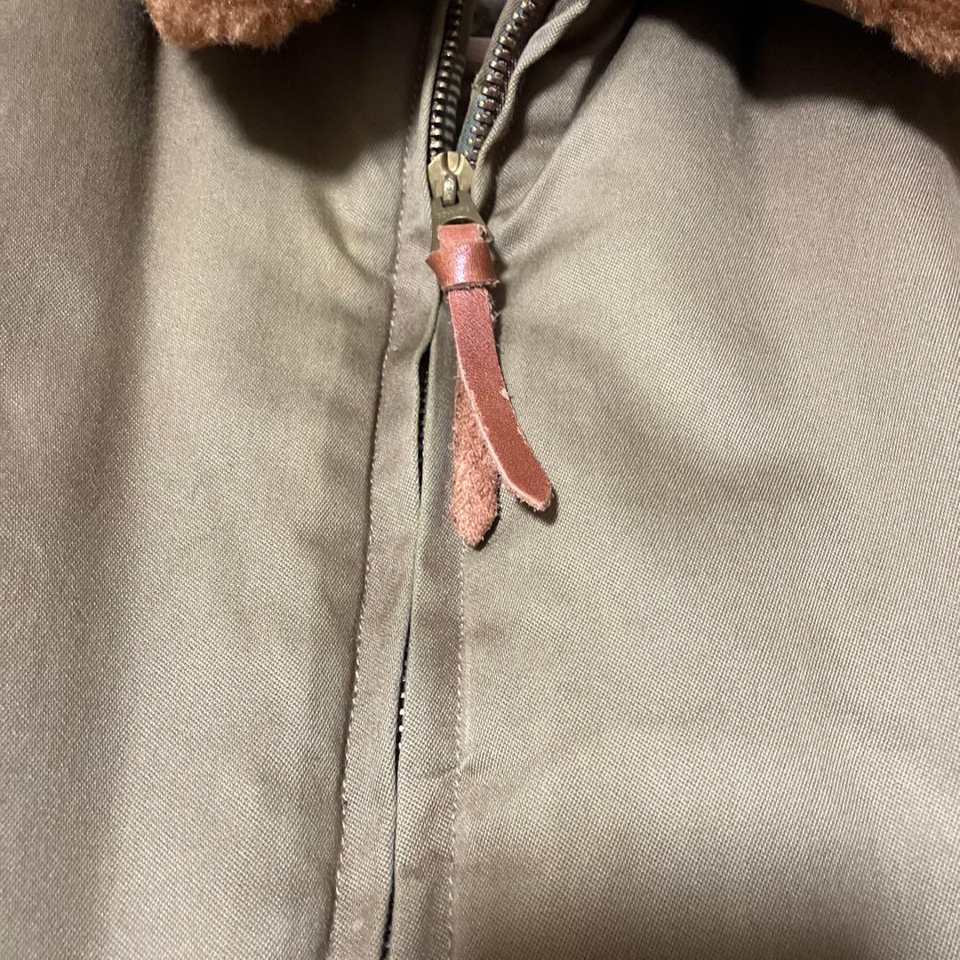 BUZZ RICKSON’S フライトジャケットB-10 赤リブ　サイズ40