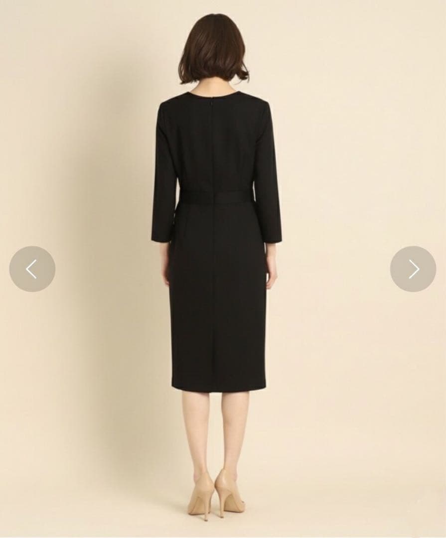 クードシャンス　ストレートタイトワンピース