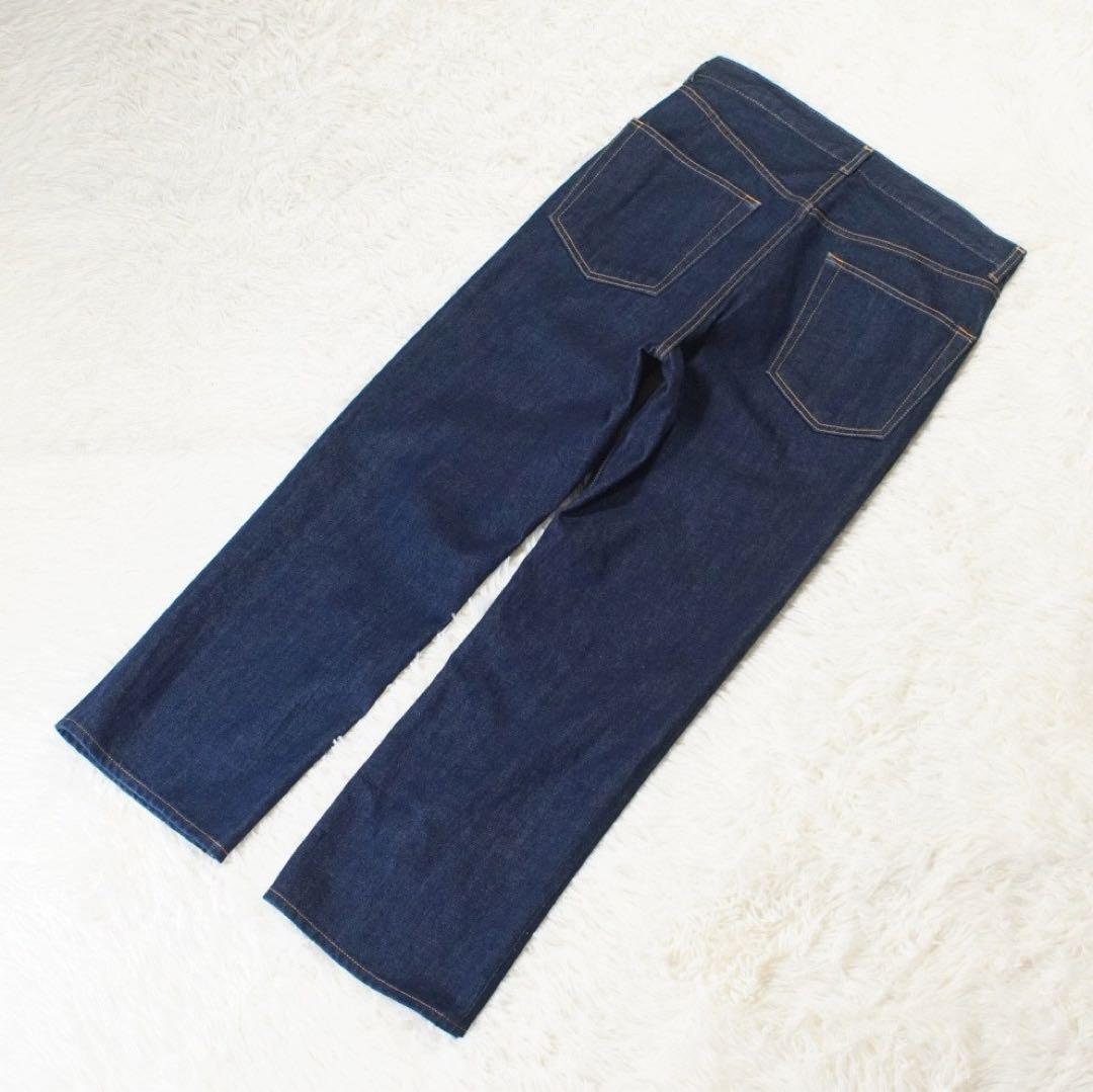 23年 濃紺 人気《marka》SHOE CUT JEANS(2)インディゴ