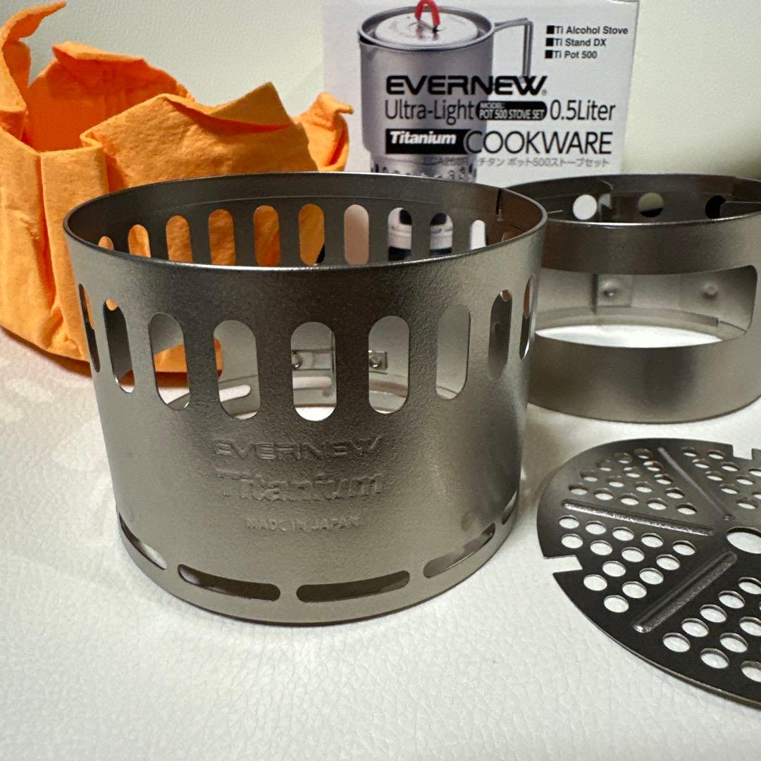 EVERNEW S Pot500 チタン クッカーセット