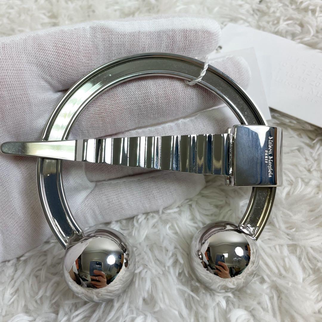 メゾンマルジェラ ビッグブローチ 真鍮 イタリア製 タグ付 未使用品