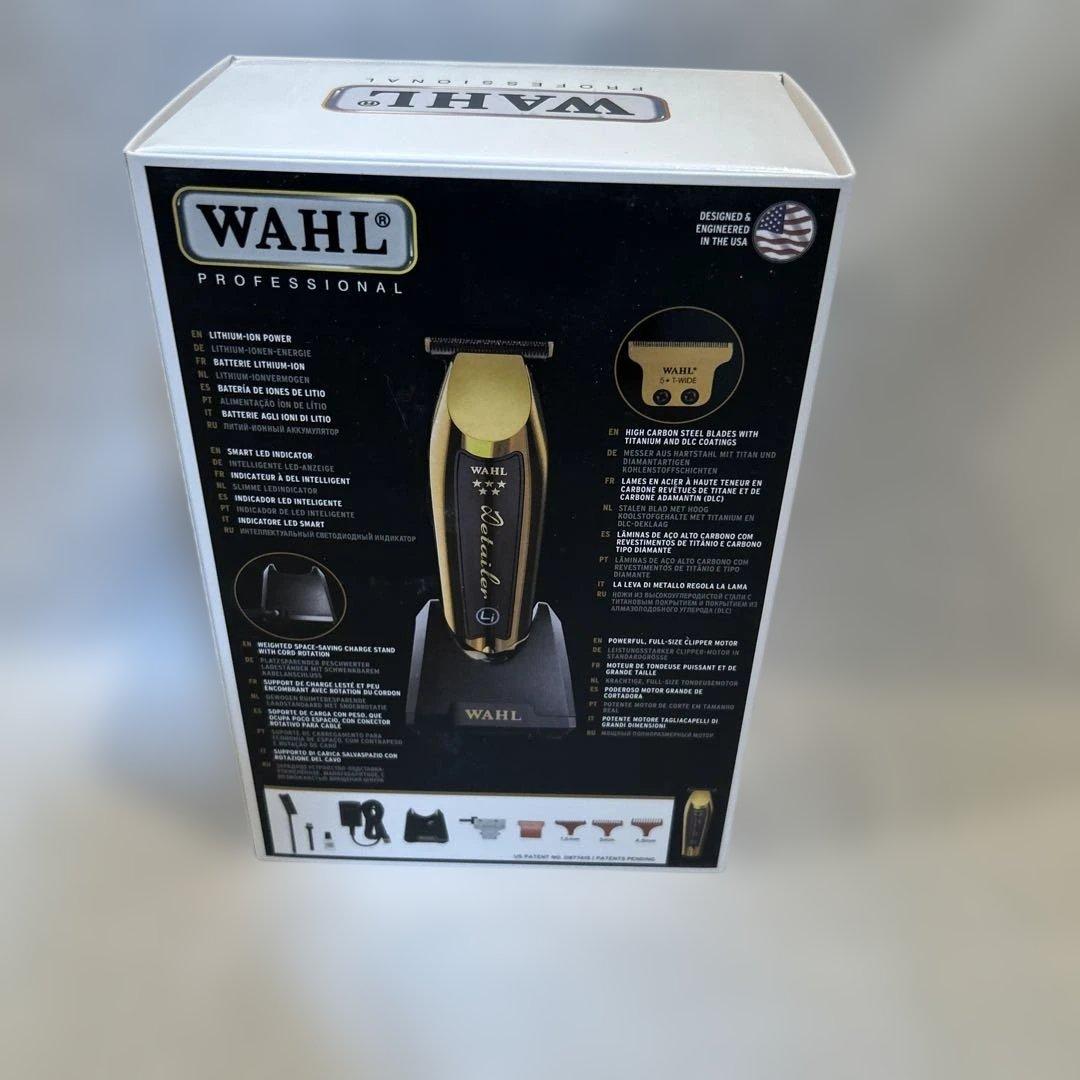 未使用品WAHL cordless DETAILER Li ゴールド バリカン