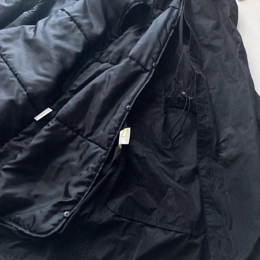 【みっちゃん】インゲボルグ　ライナー付きAラインコート お花パールボタン