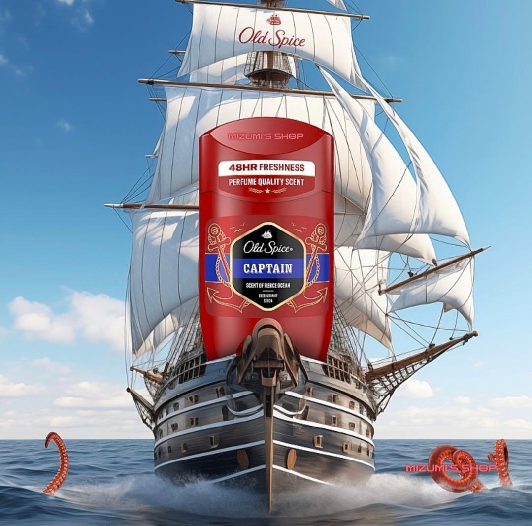 Old Spice Captain 制汗剤 デオドラントスティック - メルカリ