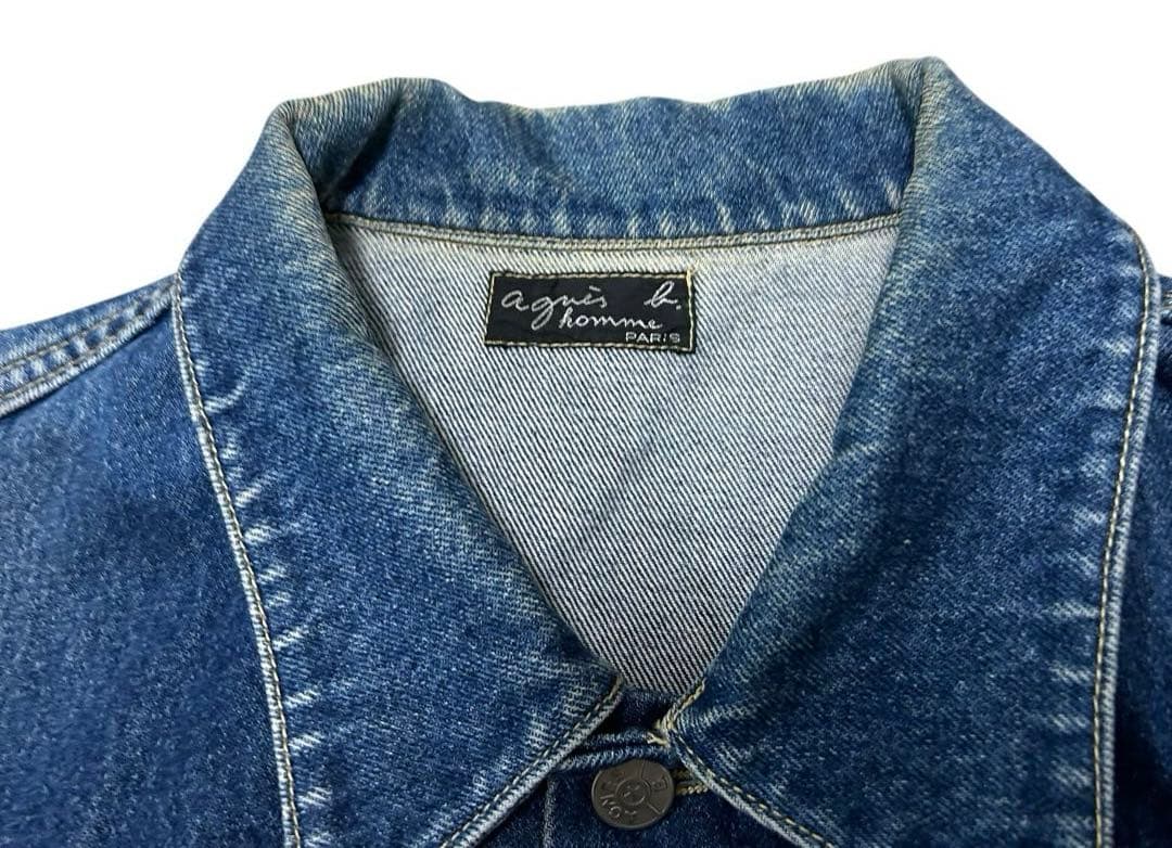 90s agnes b. アニエスベー vintage デニムジャケット