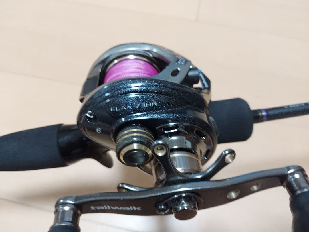 タイラバ　真鯛　タイ　ロッド　紅牙 X　リール　エラン　本体　セット