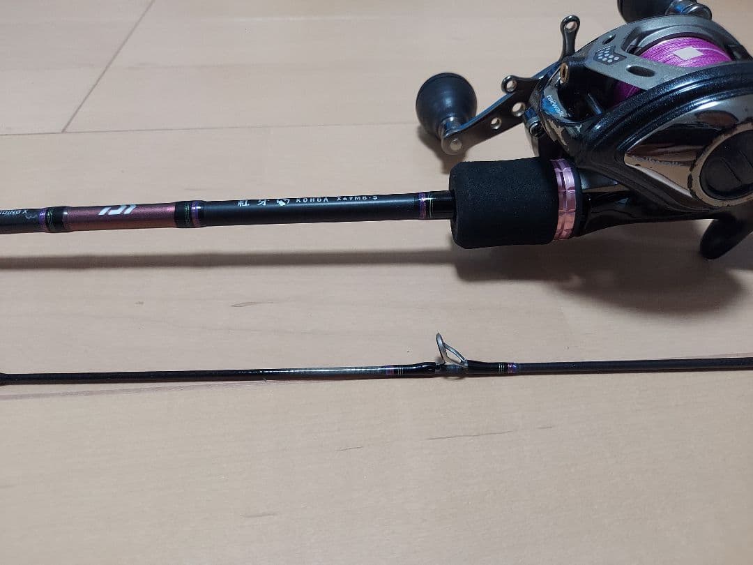 タイラバ　真鯛　タイ　ロッド　紅牙 X　リール　エラン　本体　セット