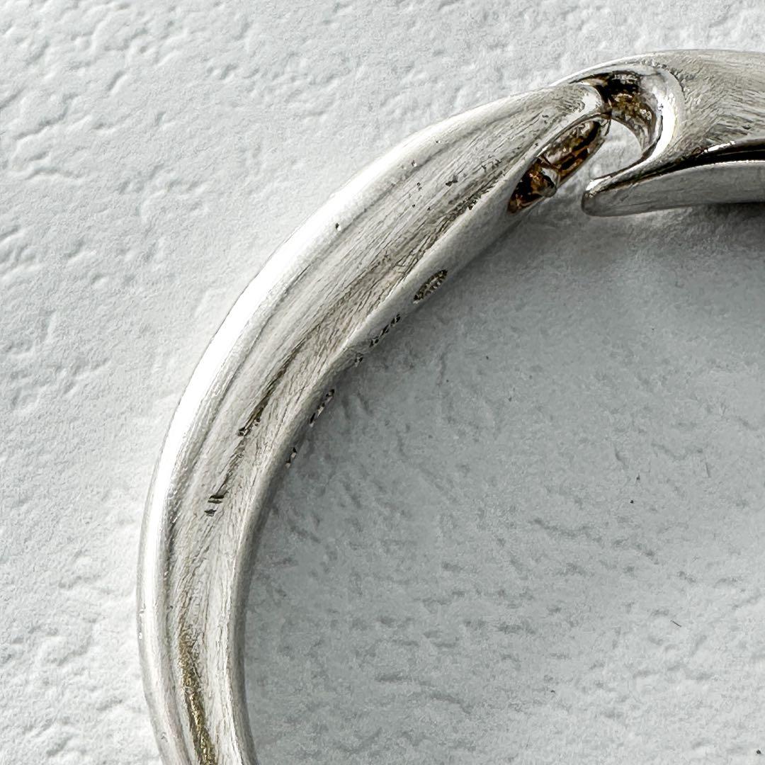  　652　リフレクト　シルバー　バングル　Mサイズ