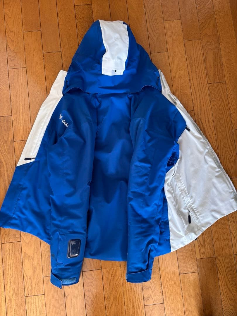 Goldwin スキーウェア (青/白)