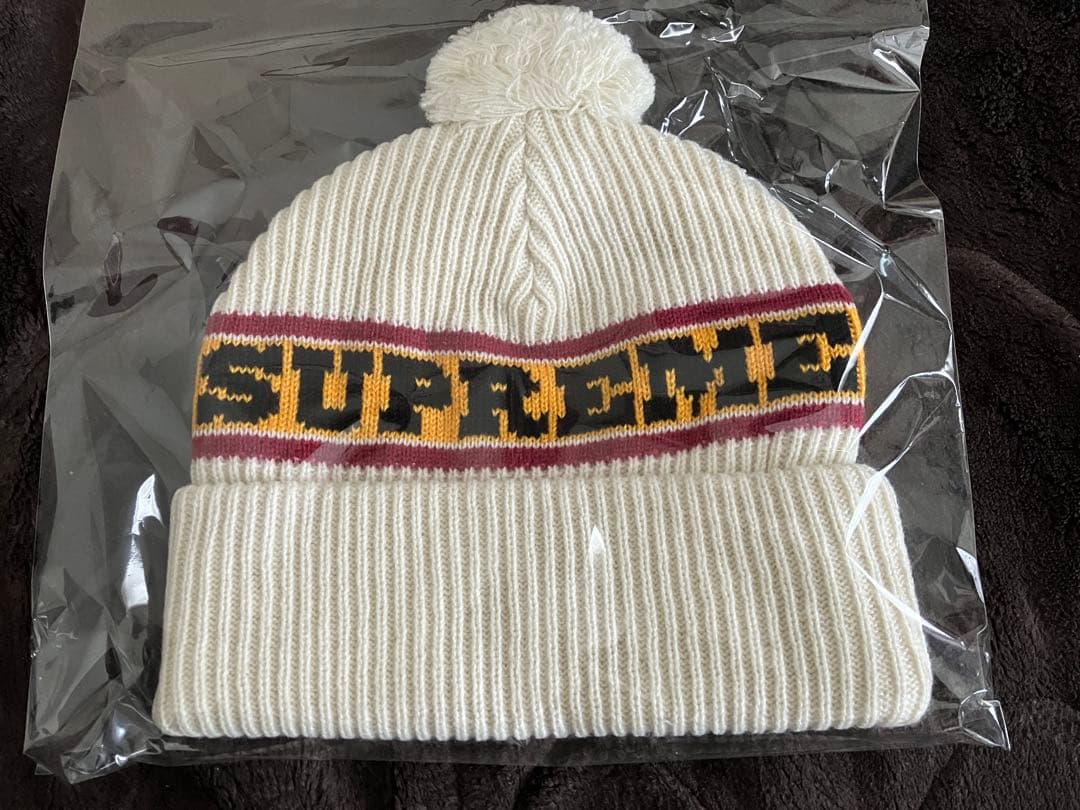帽子 supreme - Big Stripe Beanie