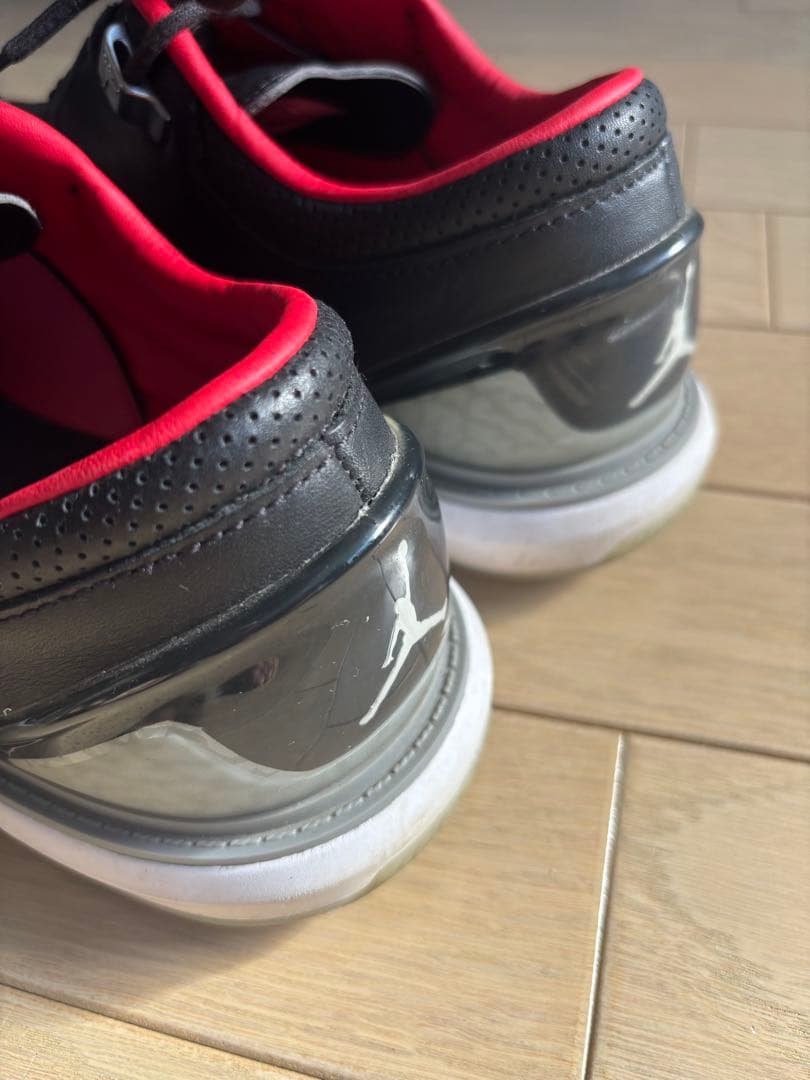 Jordan ゴルフシューズ ブラック/レッド