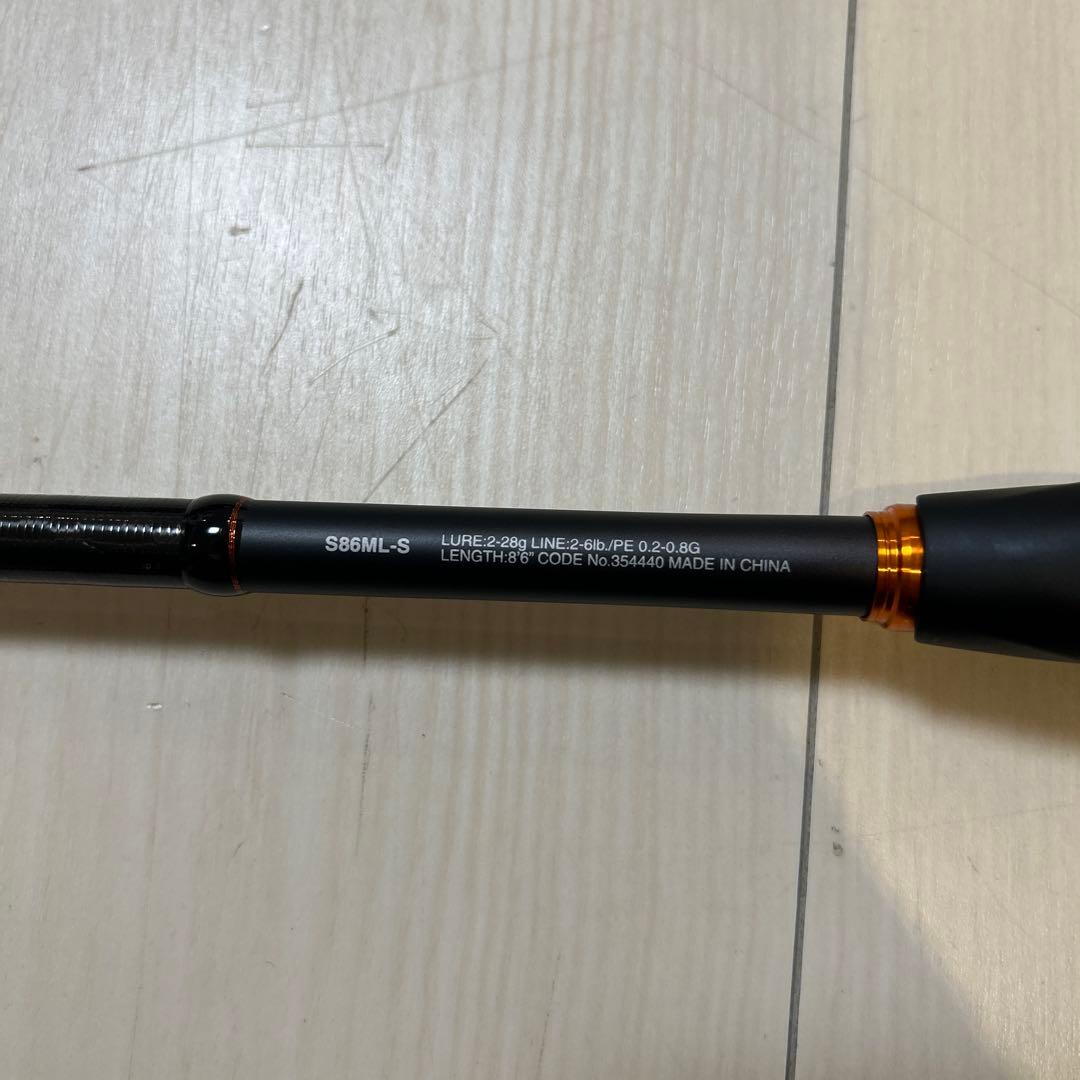 【美品】シマノ22 ソアレ SS S86ML-S フロートアジング メバリング
