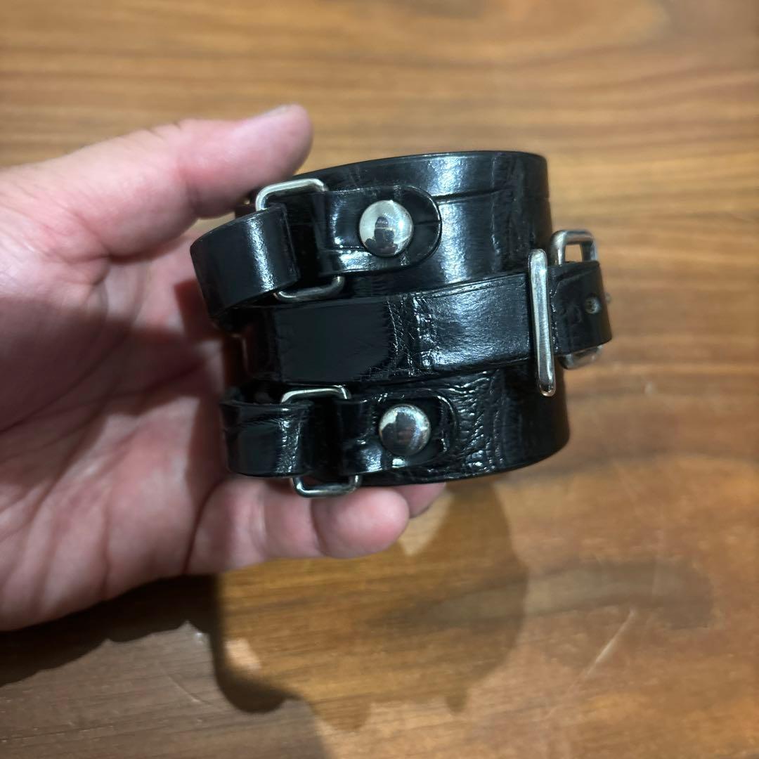 UNDERCOVER アンダーカバー ジョニーロットン クロコ ブレスレット