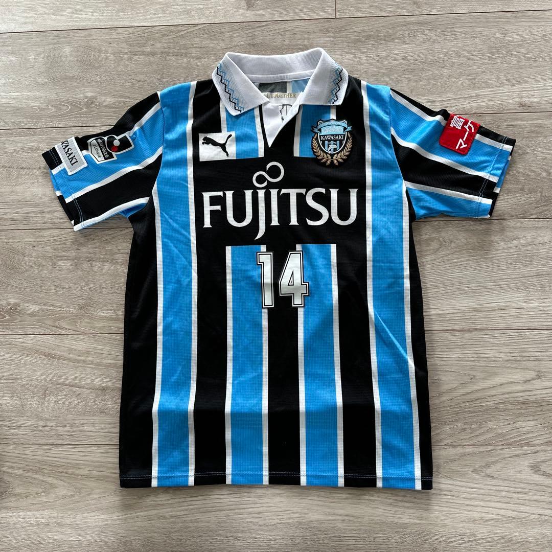 PUMA 川崎フロンターレ ユニフォーム 14 中村憲 KIDS 20周年 - メルカリ
