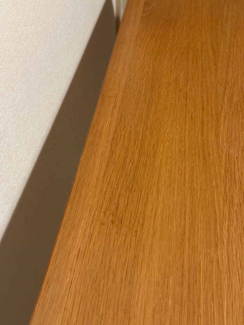 無印良品 木製デスク オーク材 幅110cm 引出付（MUJI デスク）