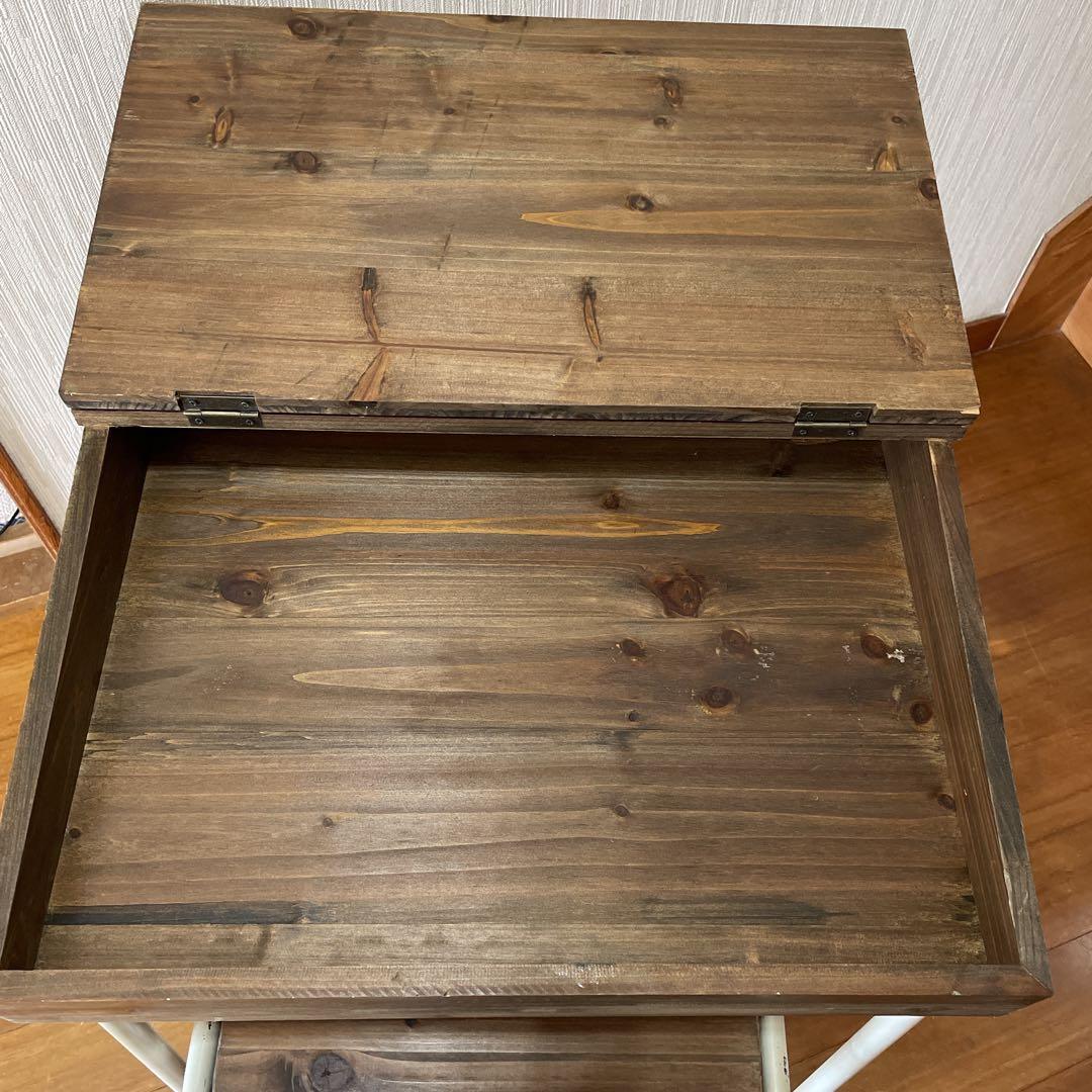 Salut サリュ　レトロ　スクールデスク　チェア　セット　学習机　椅子