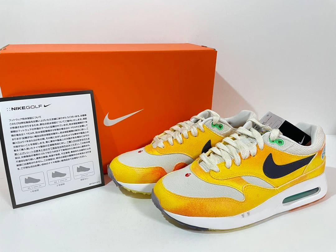 【新品】25cm Nike AirMax1Golf \"Always Fresh\"