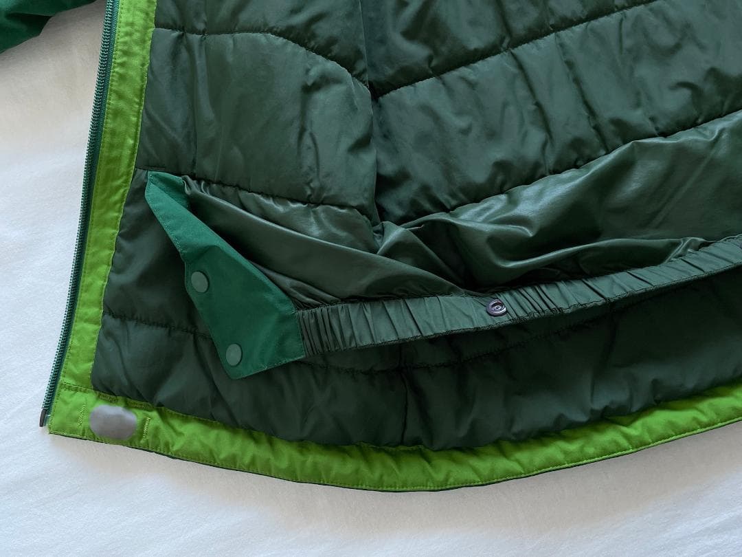 モンベル キッズ スノーウェア 上下セット パウダーステップ ジャケット 130