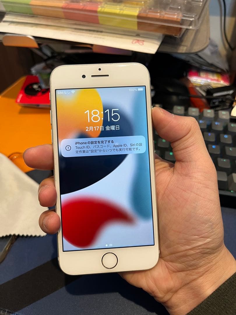 iPhone 8 Silver 64 GB SIMフリー L108321491 - スマートフォン本体買う