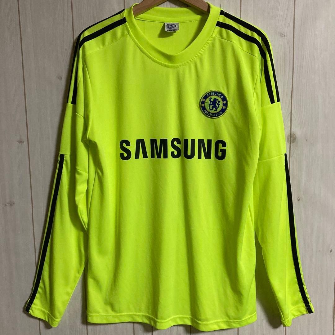 希少10-12年チェルシーFCチェフGKキーパーサッカーユニフォームゲームシャツ