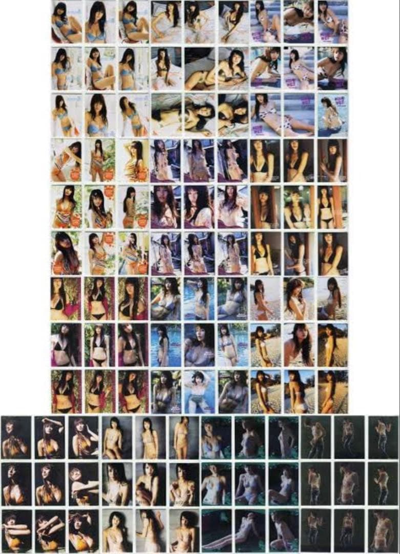 白鳥百合子　トレカ　ノーマル　フルコンプ③