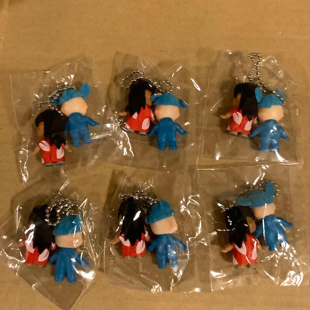 キューピー キーホルダー リロ&スティッチ 6セットNO.6