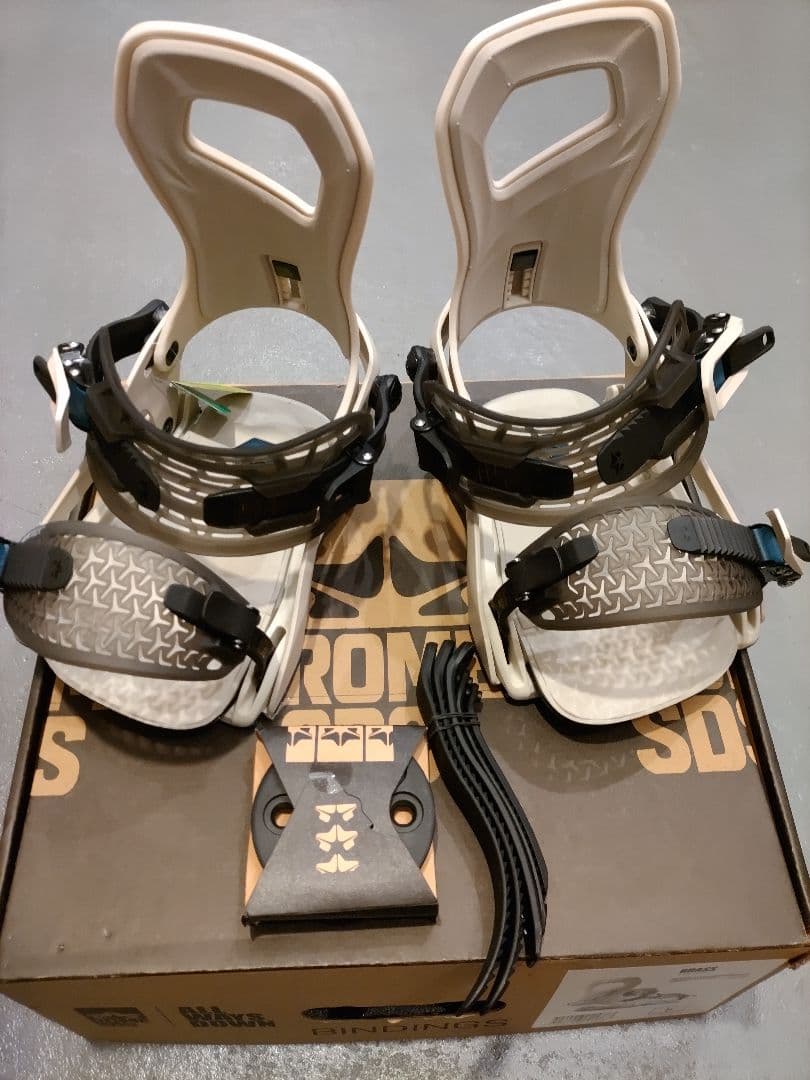 ROME BRASS スノーボード ビンディング 新品未使用 S ローム ブラス
